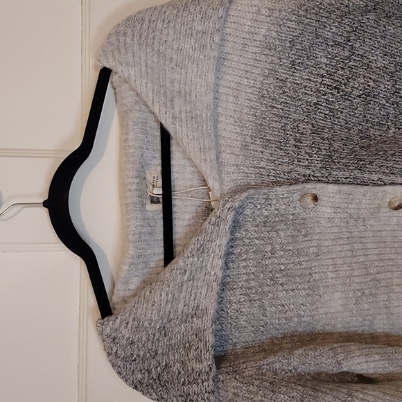 Look By M Sailor Collar Gradient Cardigan One Size - Picture 5 of 14